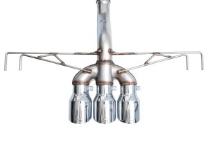 Honda Civic Type R Performance Exhaust - AWE Tuning - Cat-Back Track Edition - Chrome Silver - 2023+